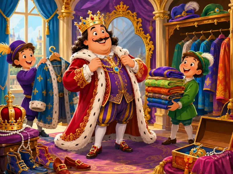 A Fashion-Obsessed Emperor