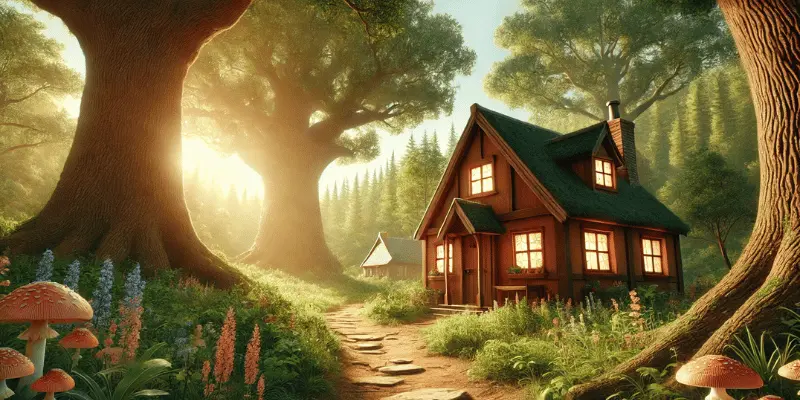 Cozy Cottage In The Forest