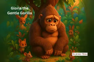 Gloria the Gentle Gorilla – A Short Moral Story for Kids