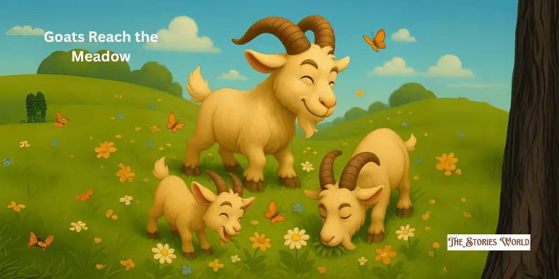 Goats Reach The Meadow Goats Reach The Meadow