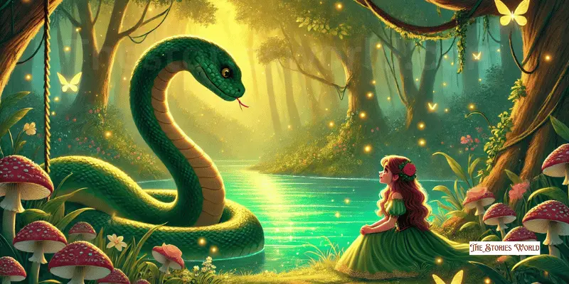 Laideronnette With Green Serpent