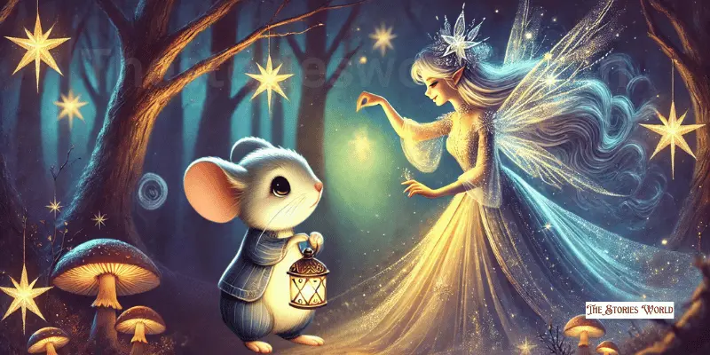 Star Fairy Give Glowing Lantern To Misha