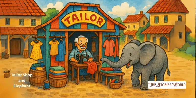 Tailor Shop And Elephant