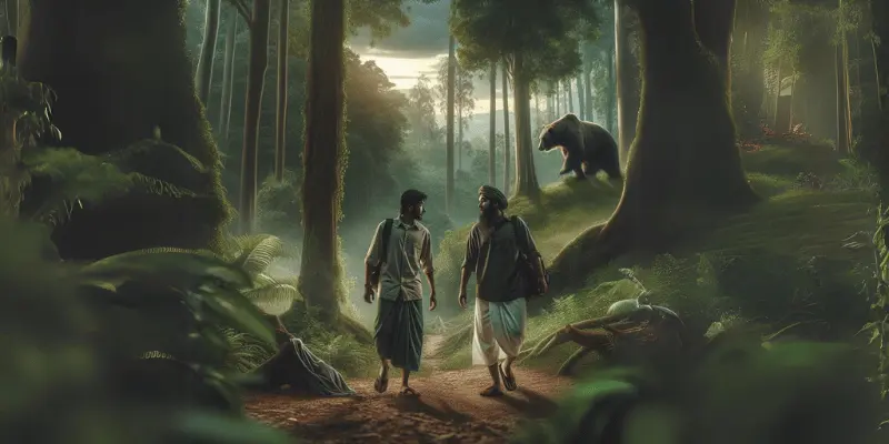 The Bear And Two Friends