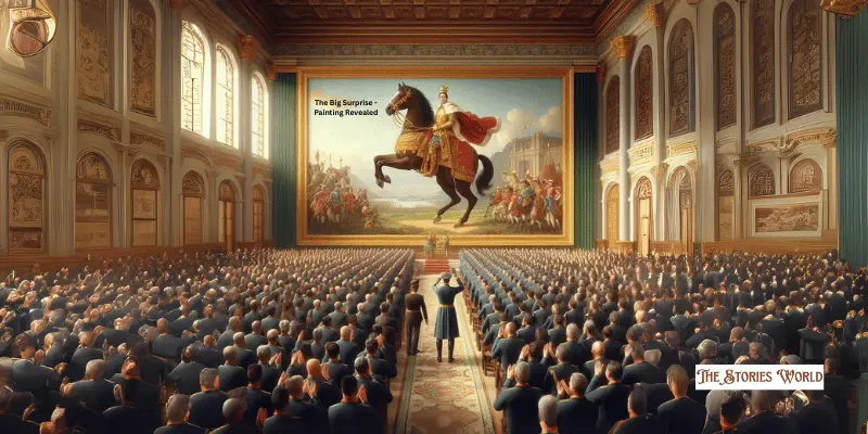 The Big Surprise Painting Revealed The Big Surprise - Painting Revealed