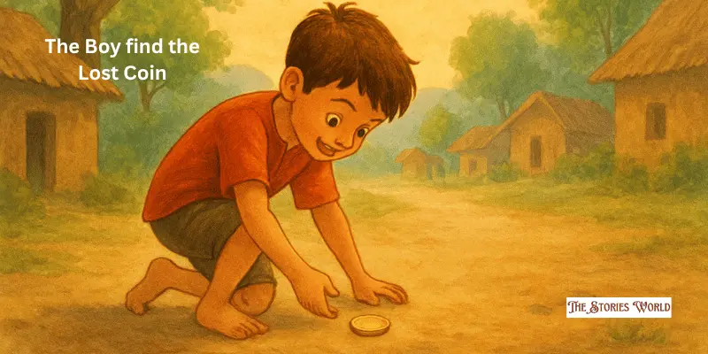 The Boy Find The Lost Coin The Boy Find The Lost Coin