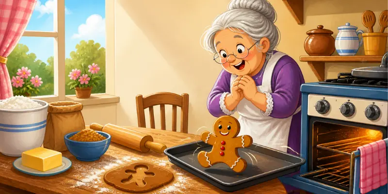 The Gingerbread Man Comes To Life