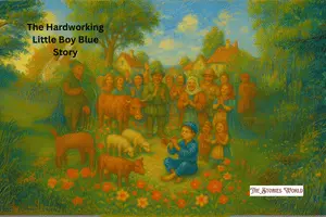 The Hardworking Little Boy Blue Story with Moral in English