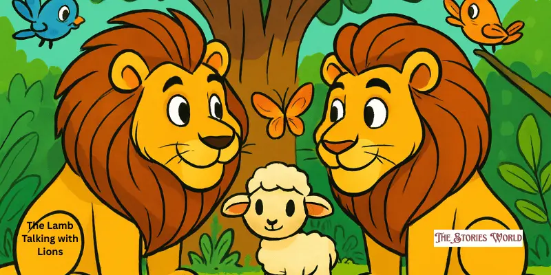 The Lamb Talking With Lions