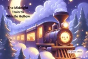 The Midnight Train to Whistle Hollow – Mildly Scary Story for Kids