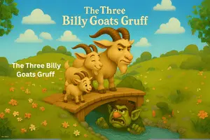 The Three Billy Goats Gruff Fairy Tale for Kids – Unique Retelling