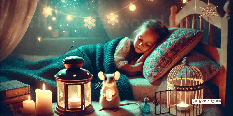 The Tooth Mouse Standing Near Clara
