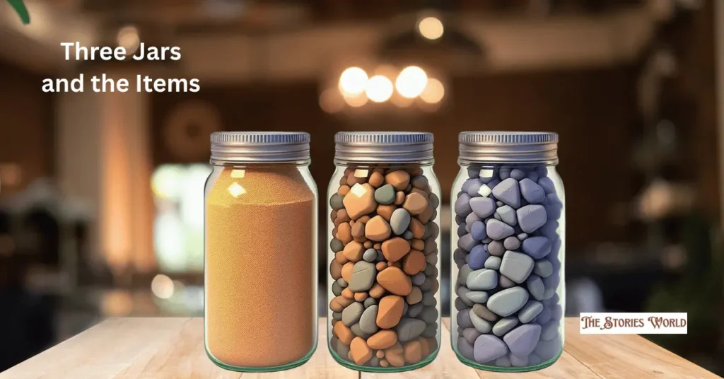 Three Jars And The Items
