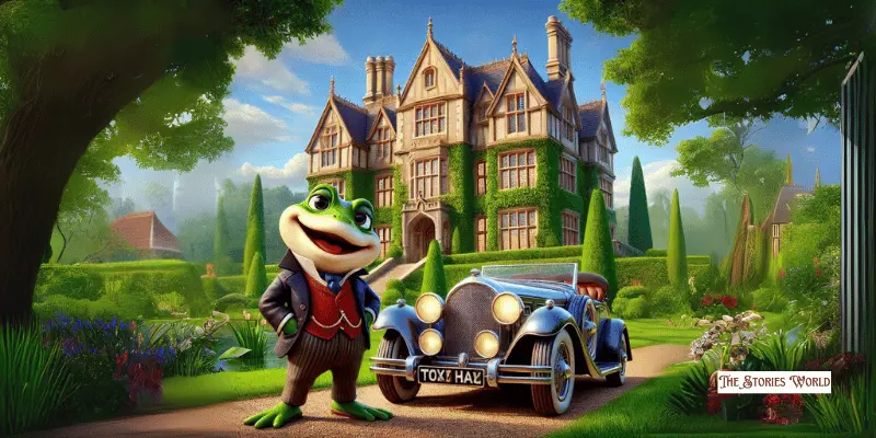 Toad With Shiny New Motorcar