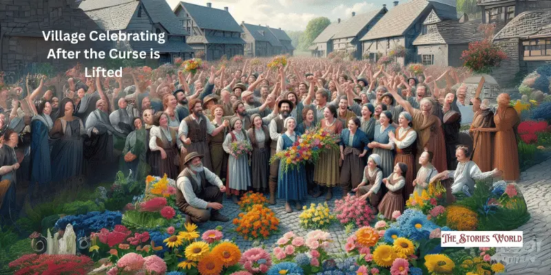 Village Celebrating After The Curse Is Lifted Village Celebrating After The Curse Is Lifted